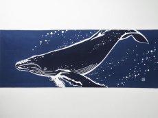画像3: 手ぬぐい　クジラ (3)