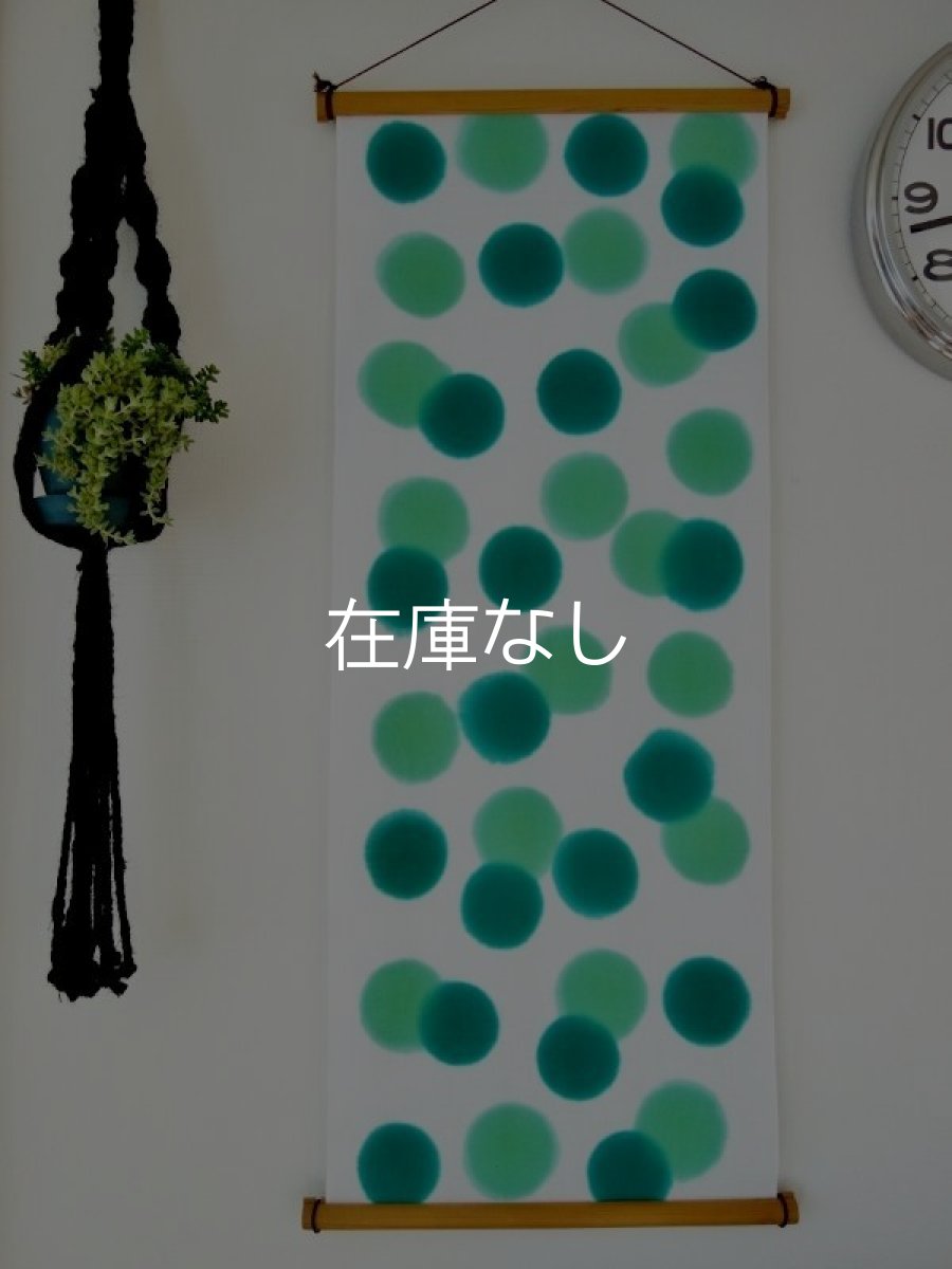 画像4: こっさ。オリジナル手ぬぐい　はなだま 蓬 (4)