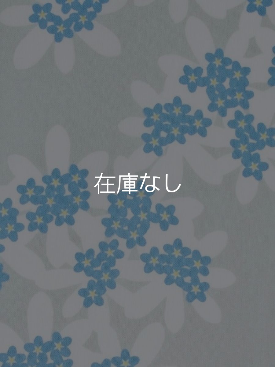 画像3: 手ぬぐい　わすれなぐさ グレー (3)