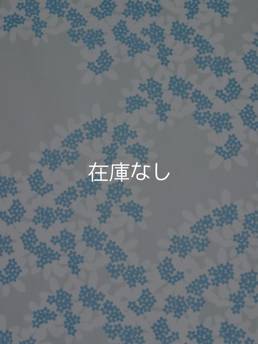 画像1: 手ぬぐい　わすれなぐさ グレー (1)