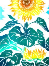 画像3: 手ぬぐい　ひまわり (3)