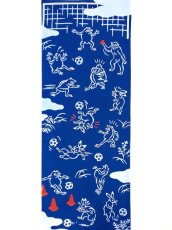 画像3: 手ぬぐい　鳥獣戯画 サッカー (3)