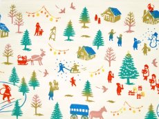 画像2: にじゆらの手ぬぐい　christmas textile (2)