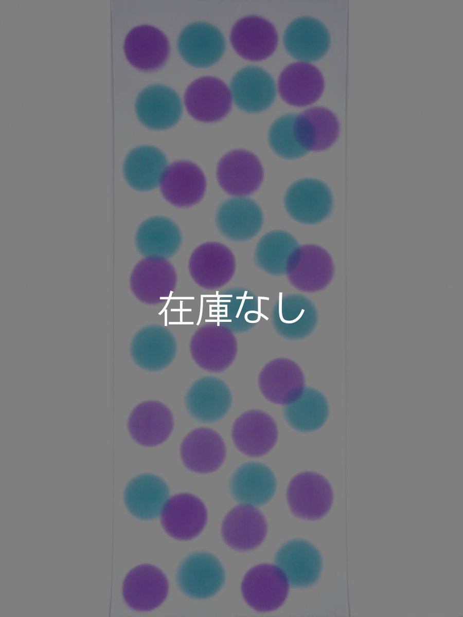 画像3: こっさ。オリジナル手ぬぐい はなだま 移菊 Aパターン(紫苑色多め) (3)