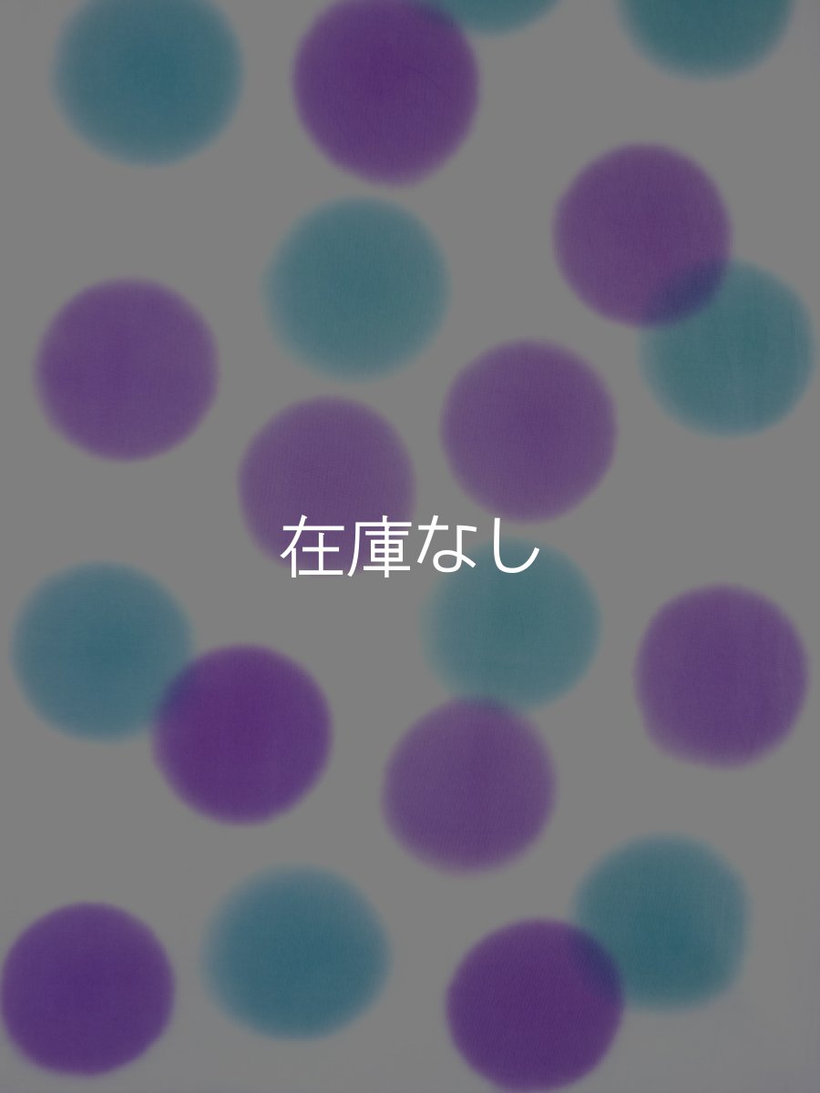 画像2: こっさ。オリジナル手ぬぐい はなだま 移菊 Aパターン(紫苑色多め) (2)