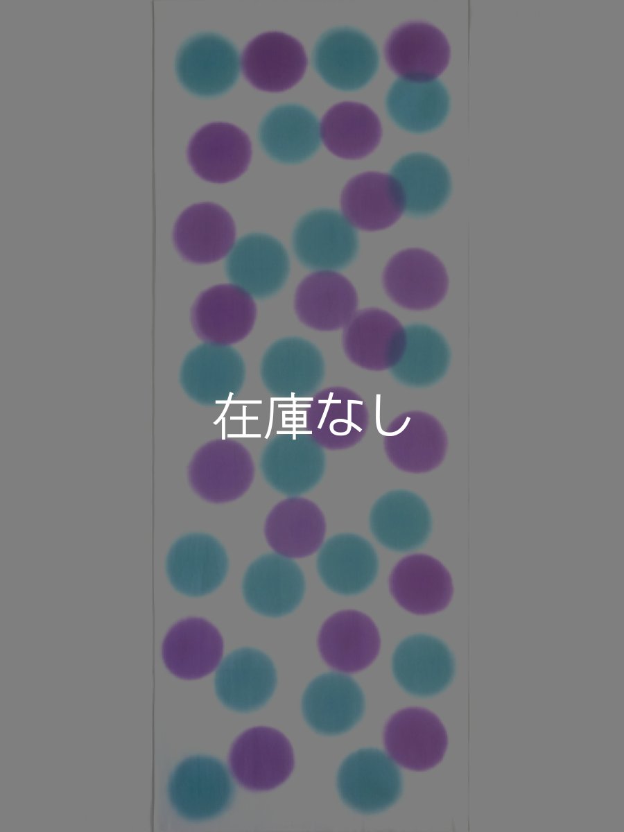 画像3: こっさ。オリジナル手ぬぐい　はなだま 移菊 Bパターン（新橋色多め） (3)