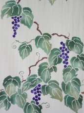 画像2: 【4月の限定販売】紺屋乃加藤の手ぬぐい　山葡萄 (2)