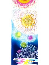 画像3: 手ぬぐい　打上花火 (3)