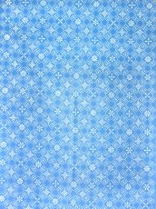 画像1: 【期間限定】アトリエラヒヨの手ぬぐい　マルキリキラ 水色（お一人様一点限り） (1)