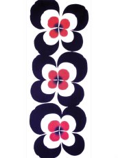 画像2: 【期間限定】アトリエラヒヨの手ぬぐい　四葩 暖（お一人様一点限り） (2)