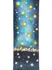 画像3: 【4月の限定販売】紺屋乃加藤の手ぬぐい　静夜 (3)
