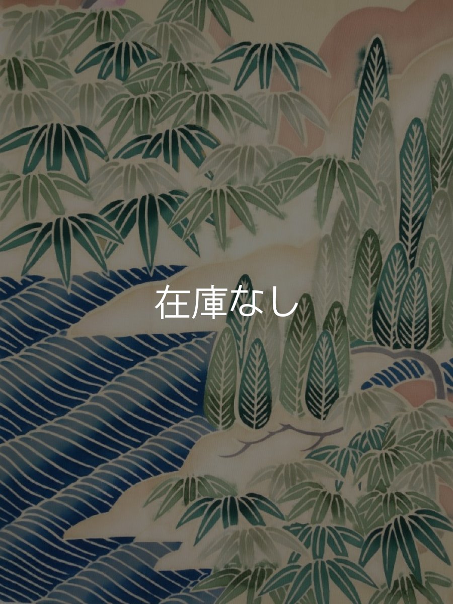 画像2: ヤギセイの手ぬぐい　鶴松竹梅 (2)