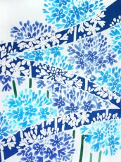 画像2: 【4月の限定販売、3月29日20時〜販売開始】紺屋乃加藤の手ぬぐい　アガパンサス (2)