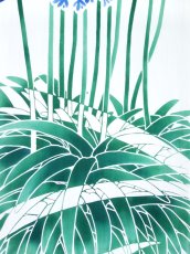 画像3: 【4月の限定販売、3月29日20時〜販売開始】紺屋乃加藤の手ぬぐい　アガパンサス (3)