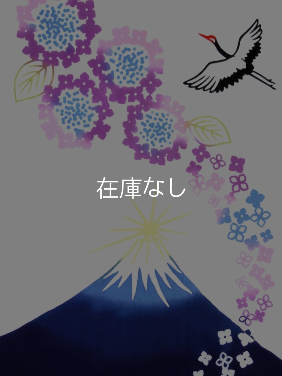 画像1: にじゆらの手ぬぐい　うつろう七変化とダイヤモンド富士 (1)