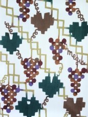 画像2: 【3月の期間限定】木下恵の手ぬぐい　ぶどう棚 そらいろ (2)