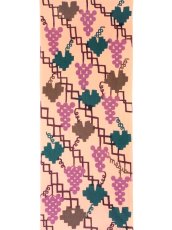 画像3: 【3月の期間限定】木下恵の手ぬぐい　ぶどう棚 おれんじ (3)