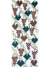 画像3: 【3月の期間限定】木下恵の手ぬぐい　ぶどう棚 そらいろ (3)