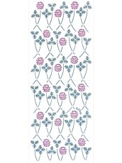 画像3: 【3月の期間限定】木下恵の手ぬぐい　詰草の編み込み紋様 (3)