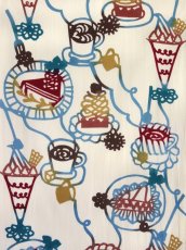 画像1: 【3月の期間限定】木下恵の手ぬぐい　ダイエットは明日から くり色 (1)