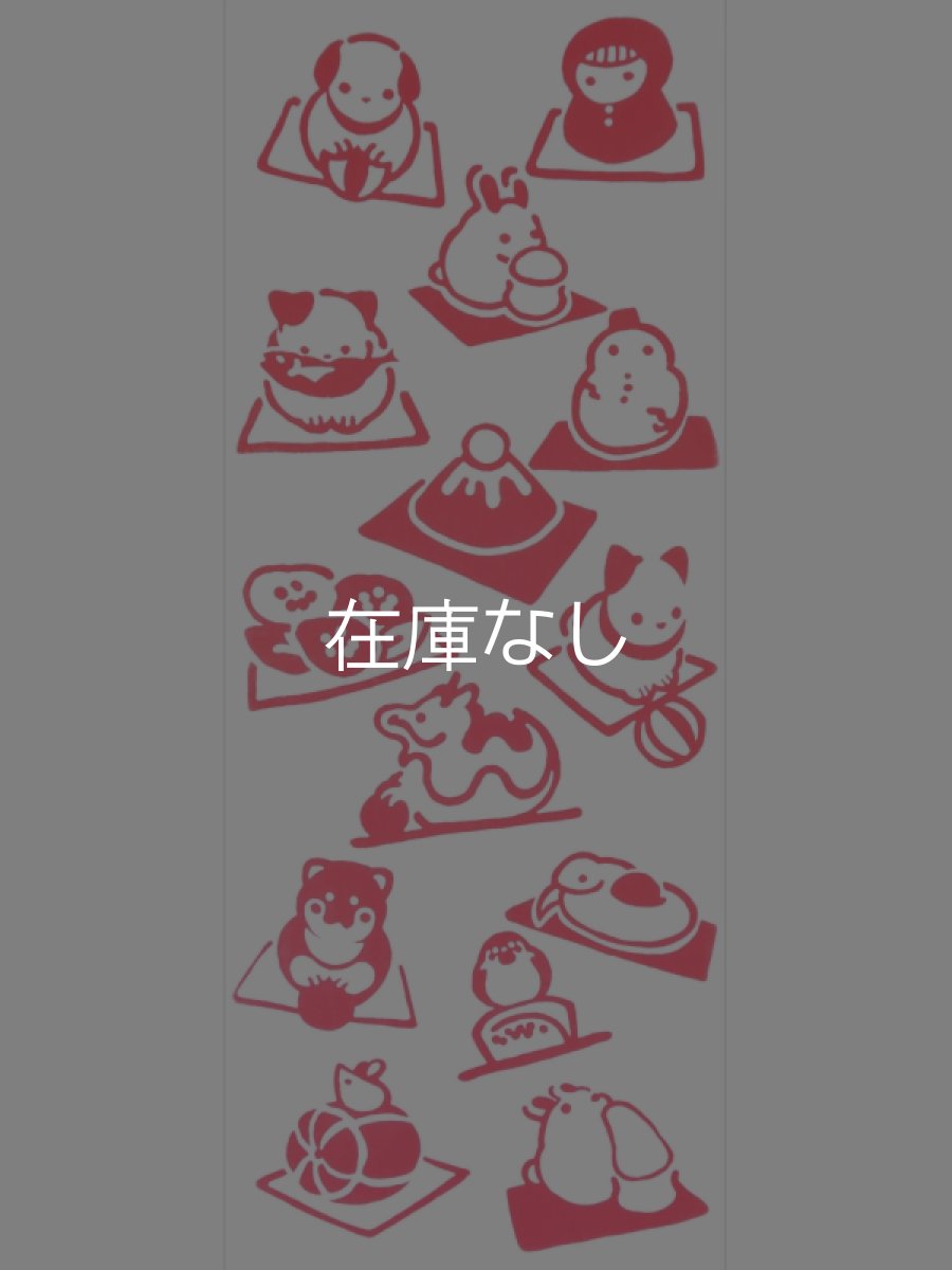 画像3: 越後亀紺屋の新潟手ぬぐい　福、ころり (3)