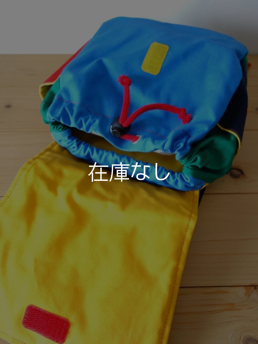 画像2:  【お買い得40％OFF】【ギフト包装不可】 岩川旗店のKidsリュック 鯛 紺 (2)