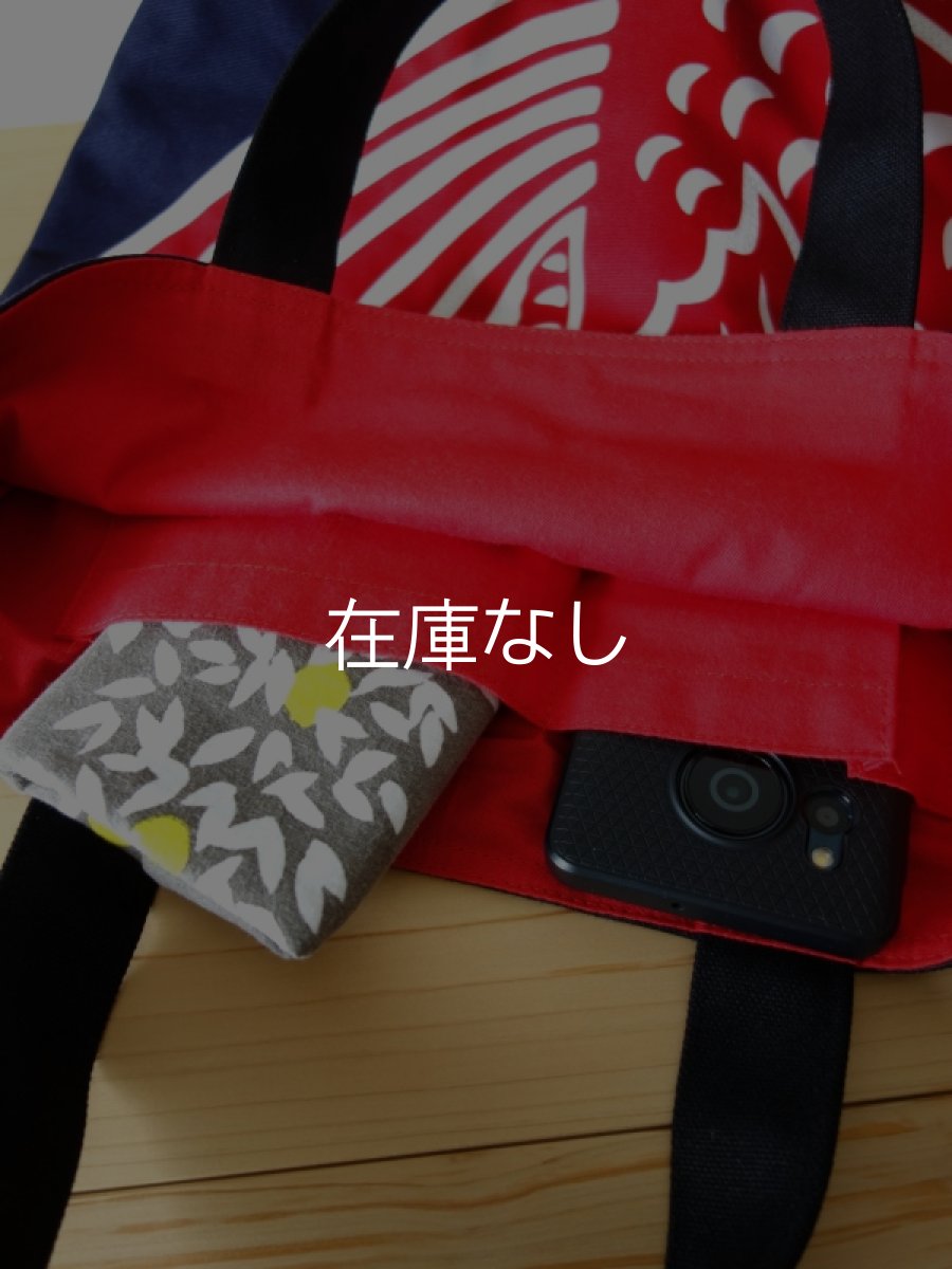 画像2: 岩川旗店のトートバッグ　鯛 紺 (2)