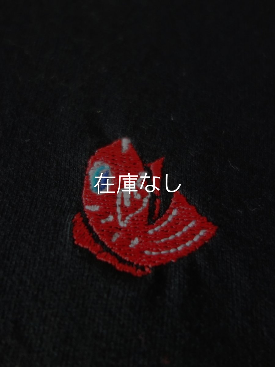 画像2:  【お買い得40％OFF】【ギフト包装不可】 岩川旗店のTシャツ　鯛刺繍 黒Lサイズ (2)