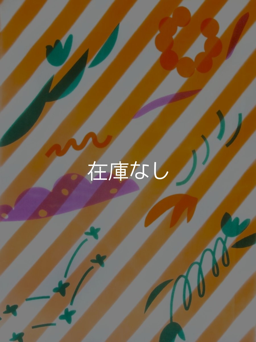 画像2:  【お買い得40％OFF】【ギフト包装不可】 SOSOGの手ぬぐい　まいにち［ダイアゴナル オレンジ］ (2)