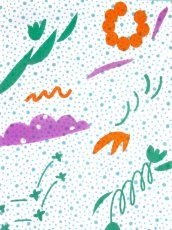 画像2: SOSOGの手ぬぐい　まいにち［水玉 あおねず］ (2)