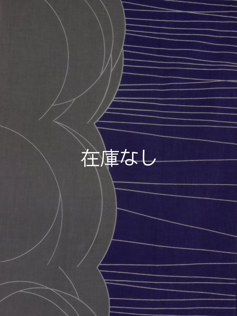 画像1: 染の安坊の手ぬぐい　せんのそら 紫系 (1)