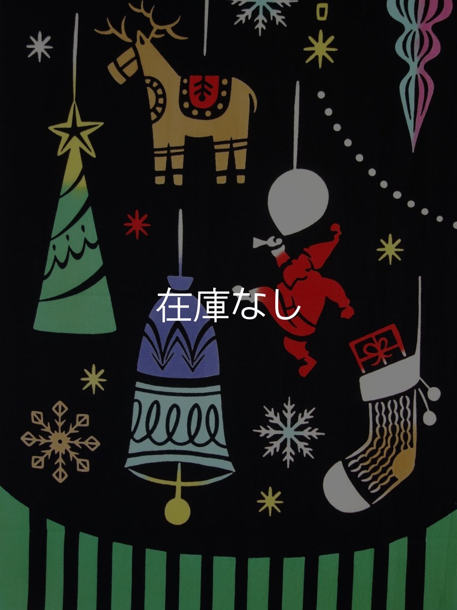 画像2: JIKAN STYLE（旧 気音間）の手ぬぐい*　Merry Christmas go round (2)