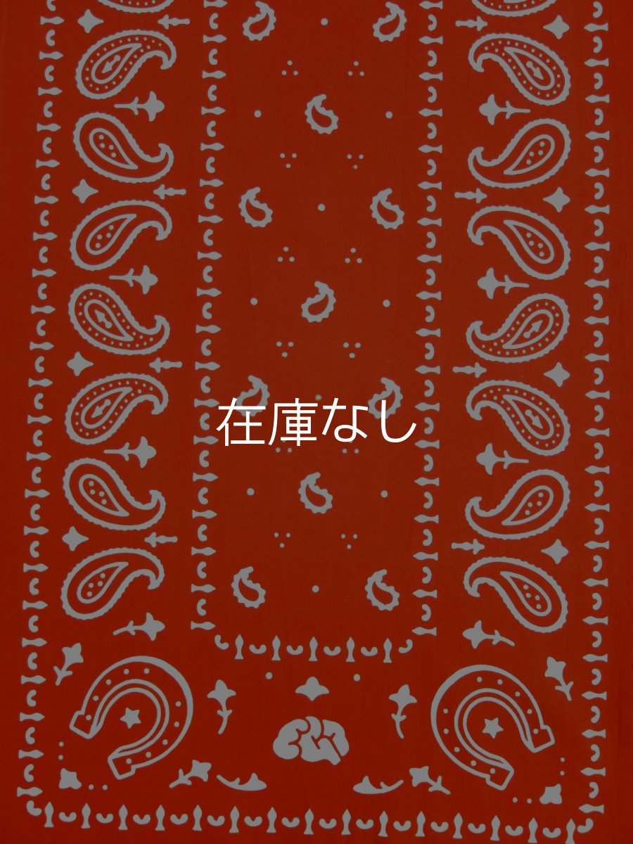 画像2: EGO STOREの手ぬぐい　バンダナ柄 レッド (2)