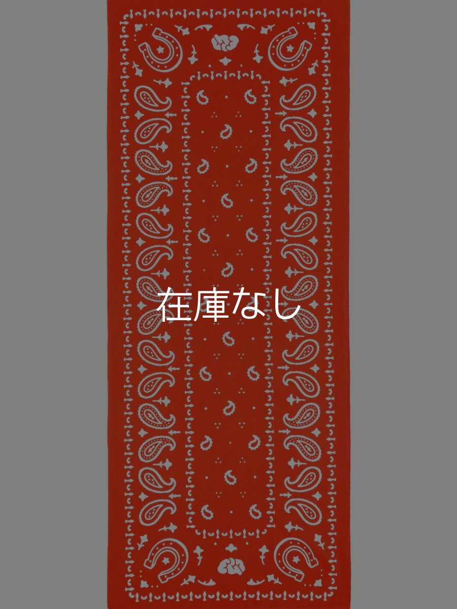 画像3: EGO STOREの手ぬぐい　バンダナ柄 レッド (3)