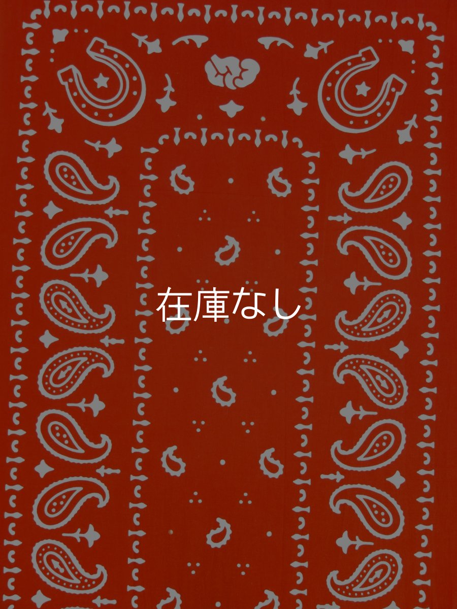画像1: 手ぬぐい　バンダナ柄 レッド (1)