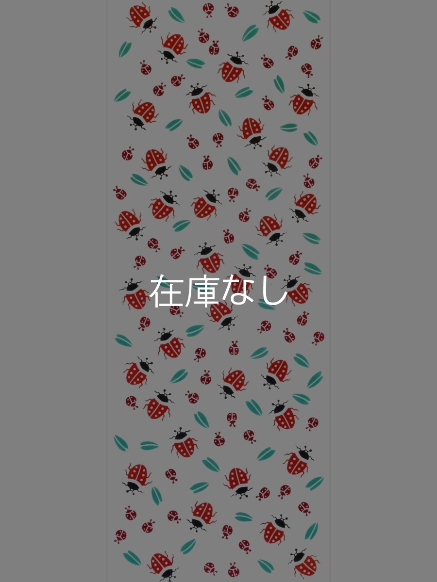 画像2:  【お買い得30％OFF】【ギフト包装不可】 梨園染の手ぬぐい　てんとう虫 (2)