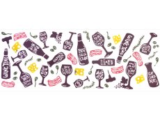画像3: 【期間限定】JOYの手ぬぐい　Wine time Bordeaux (3)