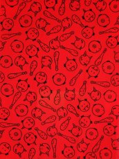 画像1: 【期間限定】東京和晒の手ぬぐい　オニに金棒 (1)
