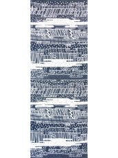 画像2: 【期間限定】東京和晒の手ぬぐい　雨とりどり 曇天 (2)