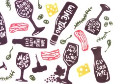 画像2: 【期間限定】JOYの手ぬぐい　Wine time Bordeaux (2)