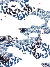 画像2: 手ぬぐい　雷鳥 night (2)