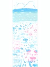 画像3: 手ぬぐい　海水浴 (3)