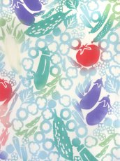 画像1: 手ぬぐい　夏野菜 (1)