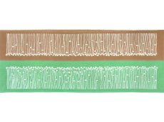 画像2:  【期間限定、6月8日20時〜販売開始】 沢瀉屋の手ぬぐい　えのき 抹茶ほうじ茶カラー (2)