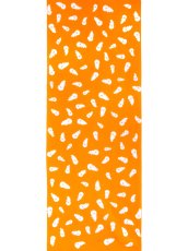 画像2:  【期間限定、6月8日20時〜販売開始】 沢瀉屋の手ぬぐい　ツイストドーナツ にんじん色Ver. (2)