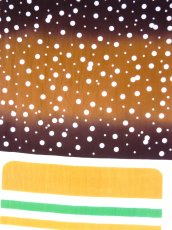 画像3: 黒猫舎の手ぬぐい　ハンバーガーセット (3)