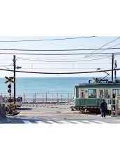 画像4: nugooNEXTの手ぬぐい　海と踏切 (4)