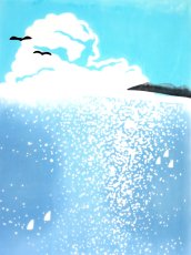 画像2: nugooNEXTの手ぬぐい　海と踏切 (2)