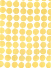 画像1: 【期間限定】アトリエラヒヨの手ぬぐい　みずたま きいろ（お一人様一点限り） (1)