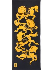 画像3: 梨園染の2026年干支手ぬぐい　神馬 (3)